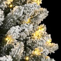 Kunstkerstboom met 300 LED's en sneeuw 180 cm - thumbnail