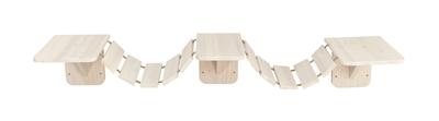 TRIXIE KLIM / KLAUTERLADDER WAND WIT 150X30 CM
