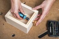 Wolfcraft Handschroevendraaier | Met bitopname | Kort | 76 mm | 1 stuk - 1239000 - thumbnail