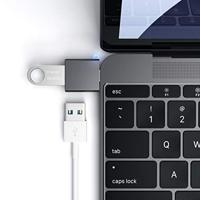 Satechi USB-C naar USB-A 3.0 adapter - Space Gray - thumbnail