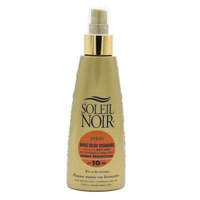 Soleil Noir Spray Huile Sèche Vitaminée SPF10 150ml