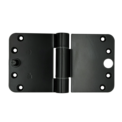 BSW Portus extra sterk veiligheidsscharnier VV 090-7/100 x 152 mm - 180 kg - mat zwart BV