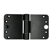 BSW Portus extra sterk veiligheidsscharnier VV 090-7/100 x 152 mm - 180 kg - mat zwart BV - thumbnail