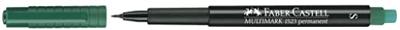 Permanente markeerstift Faber-Castell Multimark 1523 S Groen (10 Stuks)