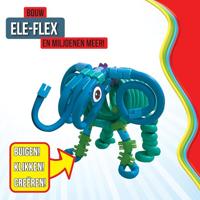 Clics Spaghetteez ele-flex olifant flexibele bouwstaafjes, 48dlg. - thumbnail