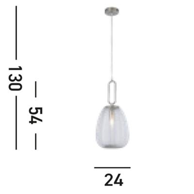 Searchlight Moderne hanglampElixir - 43581-1SN