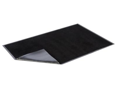 LIVARNO home Schoonloopmat, van gerecycled materiaal Vuilabsorberende mat, van gerecycled materiaal (Zwart)