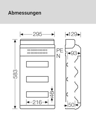 Hensel 6100004 KV 9336 Kleine verdeelkast Opbouw (op muur) Aantal groepen: 36 Aantal rijen: 3 Inhoud: 1 stuk(s) Hensel 6100004 KV 9336 Kleine verdeelkast Opbouw (op muur) Aantal groepen: 36 Aantal rijen: 3 Inhoud: 1 stuk(s)