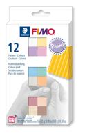 FIMO® soft, pastelkleuren, 12x25 gr/ 1 doos - thumbnail