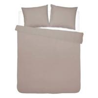 Cinderella dekbedovertrek Weekend - taupe - 200x200/220 cm - thumbnail