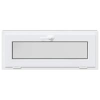 Kelderraam "RISOR" 110x40 cm 2 glas kiepdraad antraciet - thumbnail