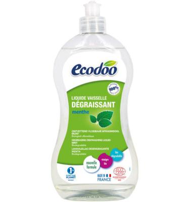 Ecodoo Afwasmiddel vloeibaar ontvettend munt eco 500 Milliliter