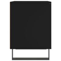 Nachtkastjes 2 st 40x35x50 cm bewerkt hout zwart - thumbnail