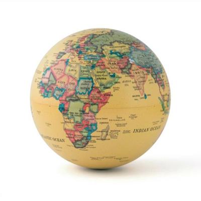 Magisch Draaiende Globe - Geel