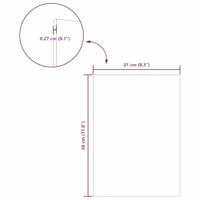 Decorpanelen 150 pcs artisanaal eikenkleurig 21 x 30 x 0.3 cm - thumbnail