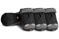 RUFFWEAR All-Terrain Hondenlaarzen (Set van 2), kleine tot middelgrote rassen, maat: 57 mm/2,25 in, Obsidian Black, Grip Trex - thumbnail