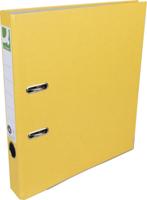 Q-CONNECT ordner, voor ft A4, uit Recycolor papier, rug van 5 cm, geel - thumbnail