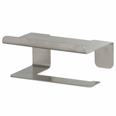 Toiletrolhouder met Plateau Tiger Colar RVS Geborsteld