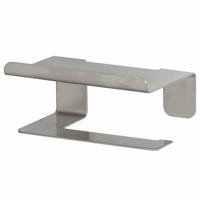 Toiletrolhouder met Plateau Tiger Colar RVS Geborsteld - thumbnail