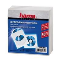 Hama CD/DVD Sleeves Papier Wit 50-pack - thumbnail