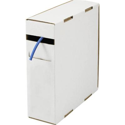 TRU COMPONENTS 1565143 Krimpkous zonder lijm Blauw 9 mm 4.50 mm Krimpverhouding:2:1 10 m
