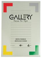 Gallery Bristol tekenpapier, 200 g, ft 29,7 x 42 cm, A3, blok van 20 vel - thumbnail
