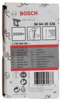 Bosch Professional Afwerknagel verzinkt 32mm 20° 16Ga VE=2000 - 2608200528 - thumbnail