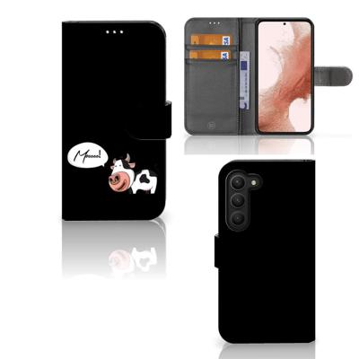 Samsung Galaxy S23 Leuk Hoesje Cow Samsung Galaxy S23 Leuk Hoesje Cow