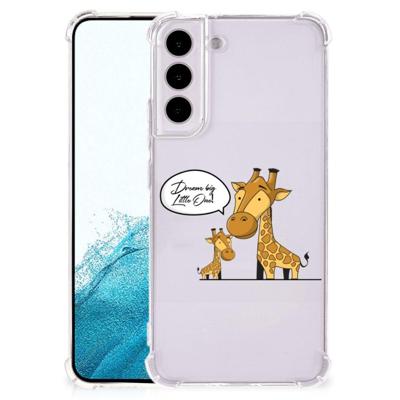 Samsung Galaxy S22 Plus Stevig | Bumper Hoesje | Giraffe Samsung Galaxy S22 Plus Stevig | Bumper Hoesje | Giraffe