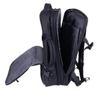 Donau Travel rugzak Prague, 32 l, 17 inch, zwart - thumbnail