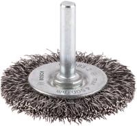 Bosch Accessories Schijfborstel, gegolfd, 50 mm, 0,3 mm, 8 mm, 4500 omw/min Bosch Power Tools Schacht-Ø 6 mm 2608622112 1 stuk(s) - thumbnail