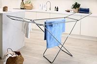 Metaltex Capri Droogrek 20 m Drooglengte 55x105x206 cm Zilver - thumbnail