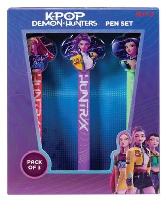 KPop Demon Hunetrs 3-Pack Pens