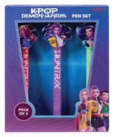 KPop Demon Hunetrs 3-Pack Pens - thumbnail