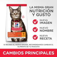 Hill's feline adult optimal care kip kattenvoer 1,5 KG - thumbnail