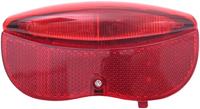 Edge dragerachterlicht city luxe 3 leds inclusief batterijen 80mm - thumbnail