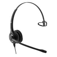 JPL Headset 611-PM Monauraal, met snoer (QD) Quick Disconnect System, Surround Shield Noise Cancelling Microfoon, speciaal ontworpen voor professionele kantoren en contactcentra - zwart - thumbnail