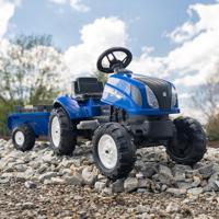 Falk 3080AB New Holland T6 Tractor + Aanhanger 2/5 - thumbnail