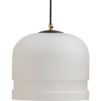 WOOOD Hanglamp 'Micah' Glas, kleur Mat Wit - thumbnail