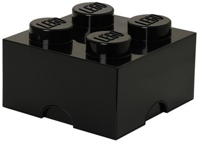 Room Copenhagen LEGO Storage Brick 4 Zwart opbergdoos - thumbnail