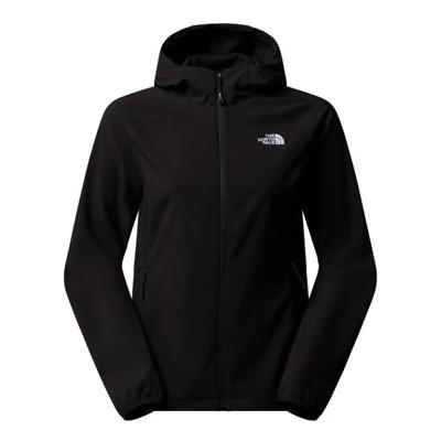 The North Face Nimble Hoodie Softshell Jas Dames TNF Black L The North Face Nimble Hoodie Softshell Jas Dames TNF Black L