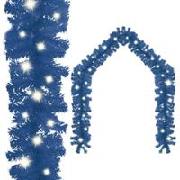 VidaXL Kerstslinger met led-lampjes 5 m blauw - thumbnail