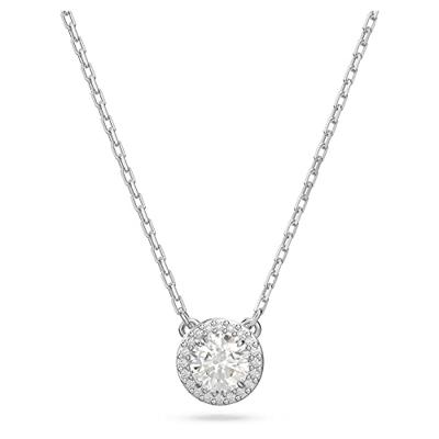 Swarovski 5636264 Ketting Constella zilverkleurig-wit 38-44 cm