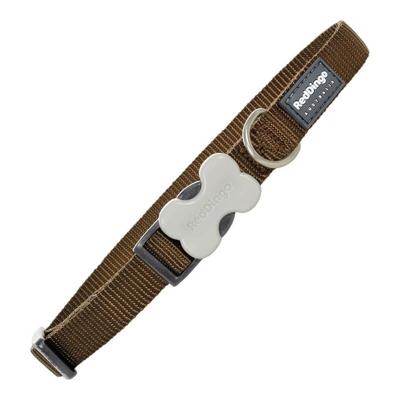 Hondenhalsband Red Dingo Soepel Bruin (1,5 x 24-36 cm)
