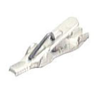 SKS Hirschmann AGF 1 Miniatuur-krokodilklem Wit Klembereik (max.): 1 mm Lengte: 17 mm 1 stuk(s) - thumbnail