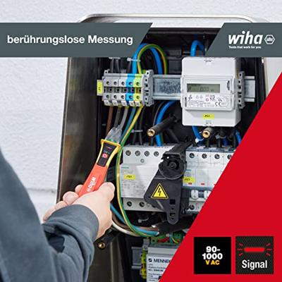 Wiha 43798 | Spanningszoeker | Volt Detector | contactloos | eenpolig | 90 - 1.000 V AC - 43798 - thumbnail