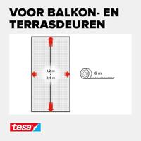 tesa Insect Stop 55394-00001-00 Magneetgordijn (b x h) 1.2 m x 2.4 m Antraciet 1 stuk(s) - thumbnail