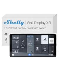 Shelly Wall Display X2i Silver Muur-touchdisplay WiFi, Bluetooth Shelly - thumbnail