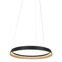 Steinhauer Strakke hanglampRinglux zwart Ø 60cm - 3692ZW - thumbnail