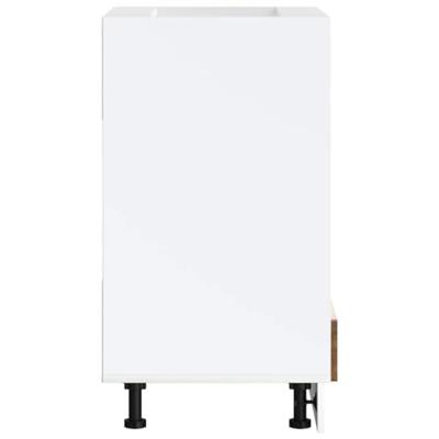 Ovenkast "Porto" bewerkt hout gerookt eikenkleurig Ovenkast "Porto" bewerkt hout gerookt eikenkleurig